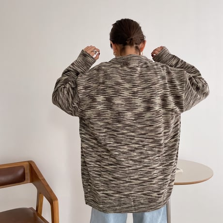 《予約販売》painting knit/2colors_nt1106