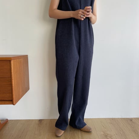 【nokcha original】jacquard all-in-one/navy_np0640