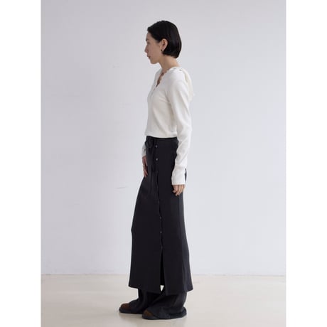 《予約販売》docking lib knit skirt/2colors_ns0102