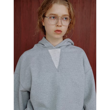 - AUTHENTIC series - mannish sweat hoodie/2colors_an0052