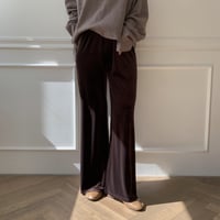 ✳︎予約販売✳︎velvet long pants/2 colors pants_np0068