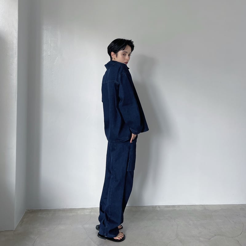 【nokcha original】denim shirt jacket nokcha original】denim shirt jacket - NOKCHA