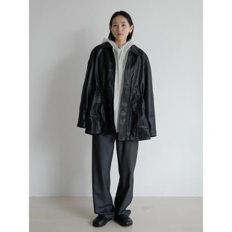 《予約販売》stripe mannish pants/2colors_np1065