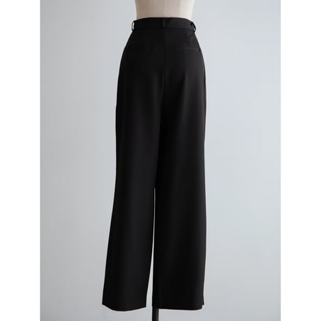 《予約販売》waist accent tuck wide pants/2colors_np1042