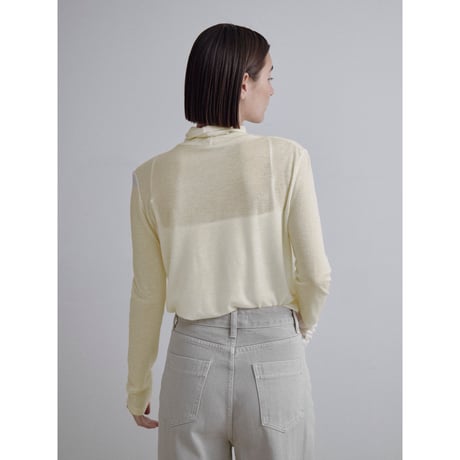 《予約販売》sheer high neck tops/3colors_nt2514