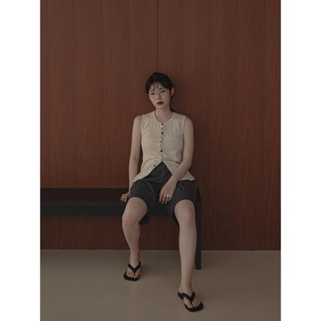 【NOKCHA original】side belt half pants/2colors_np0993