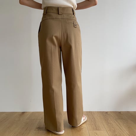 【nokcha original】“nc” chino pants/beige_np0611