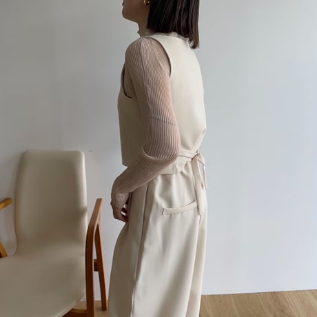《予約販売》mannish mini vest/2colors_nt1280