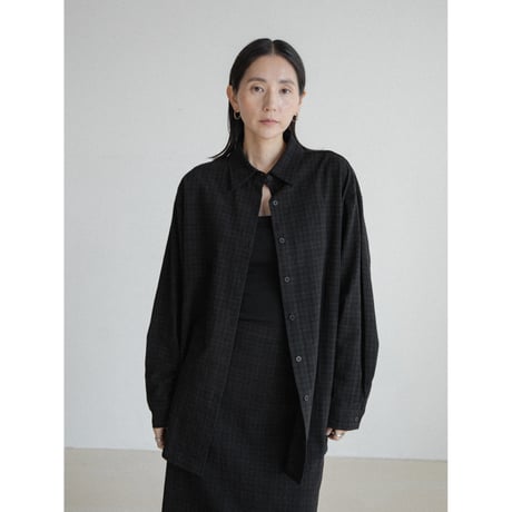 《予約販売》check pattern over shirt/2colors_nb0334