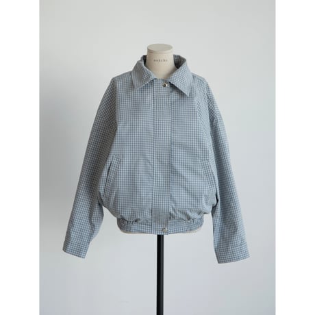 《予約販売》check over blouson/2colors_no0442