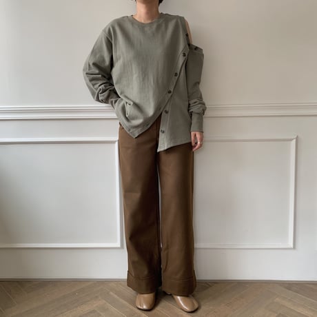 ✳︎予約販売✳︎roll-up wide pants pants_np0072
