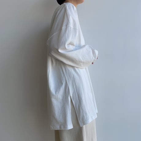 《予約販売》side slit over tops/2colors_nt1864
