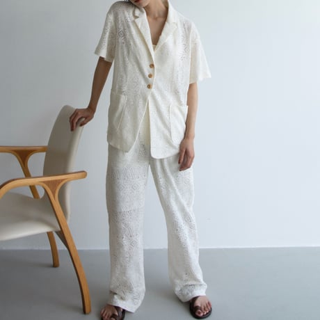 【nokcha original】crochet jacket_no0217