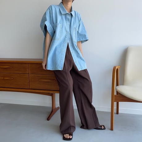 《予約販売》denim  shirt_nt0968