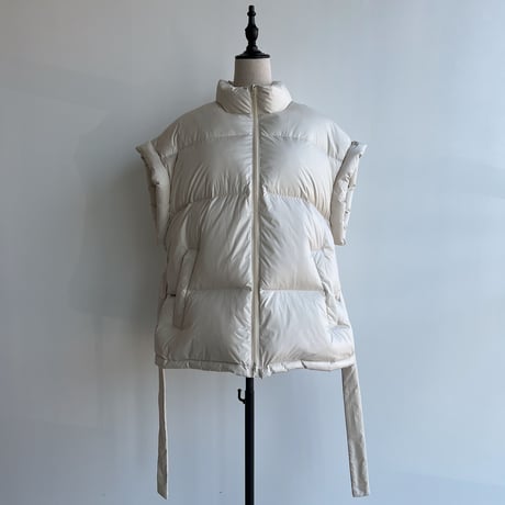 《予約販売》duck down vest/2colors_nt1228