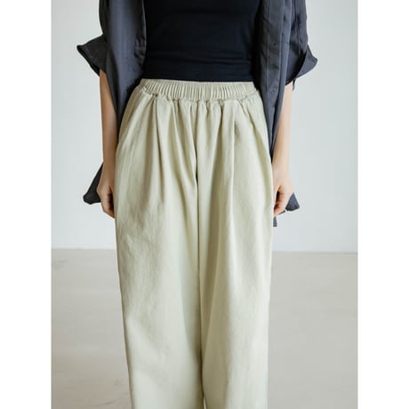 《予約販売》boyish cotton pants/2colors_np1260