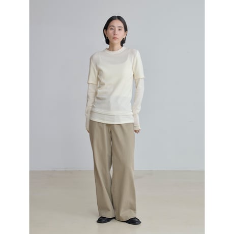 《予約販売》docking knit tops/2colors_nt2497