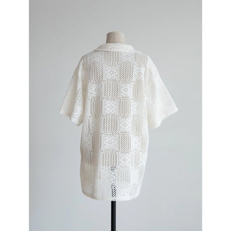 《予約販売》crochet over tops/2colors_nt2343