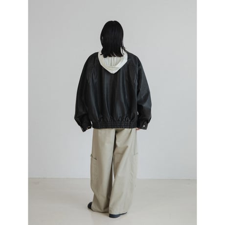 《予約販売》ash fake leather jacket/2colors(unisex)_no0474