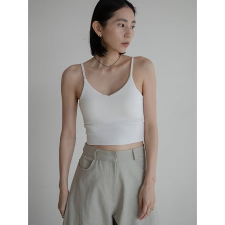 《予約販売》cup in simply minimal camisole/2colors_nt2238