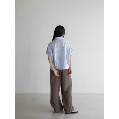 《予約販売》mannish stitch shirt/2colors_nb0243