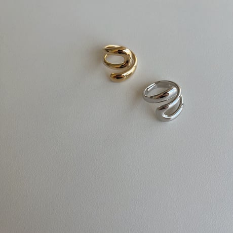《予約販売》ennui loop ring/2colors_na0473