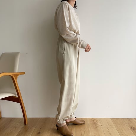 《予約販売》jacquard jogger pants/2colors_np0570