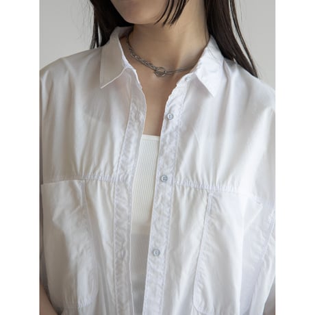 《予約販売》mannish stitch shirt/2colors_nb0243