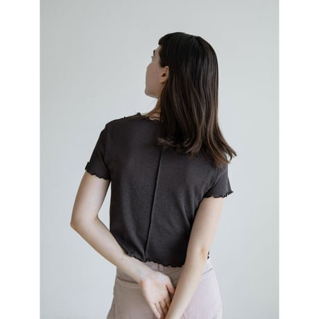 《予約販売》accent lady croped tee/2colors_nt2580