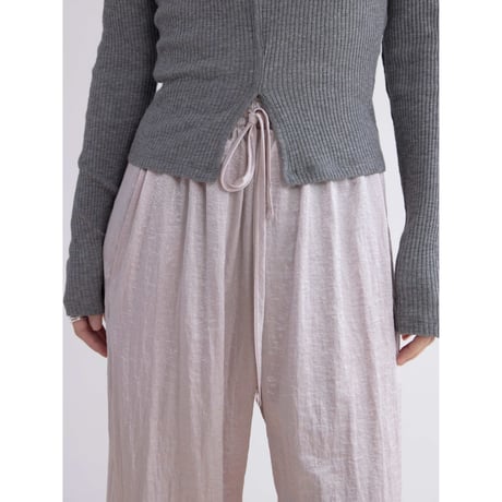 《予約販売》2way satin easy pants/2colors_np1219