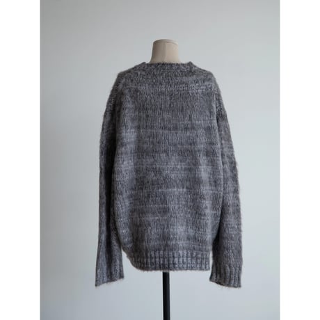 《予約販売》mohair like over knit pullover/2colors(unisex)_nt2225