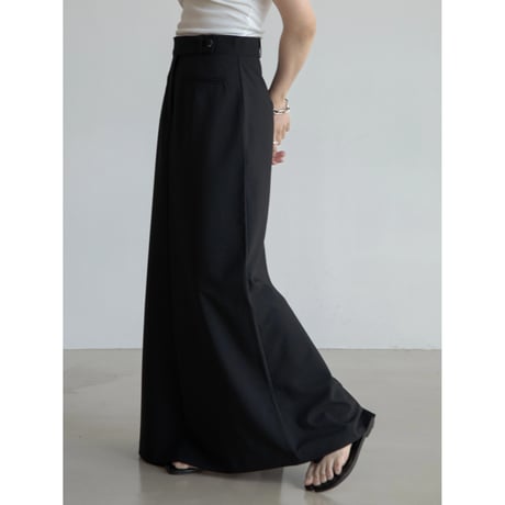 《予約販売》waist accent long skirt/2colors_ns0095