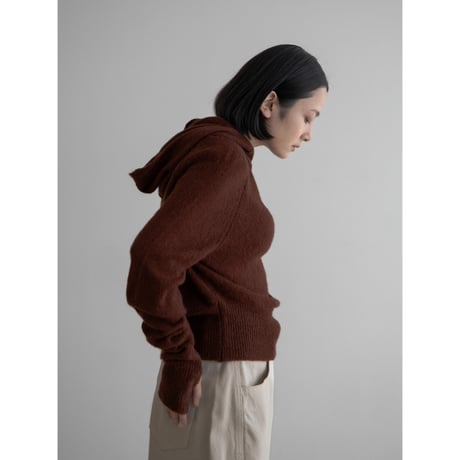 《予約販売》hoodie knit tops/2colors_nt2157