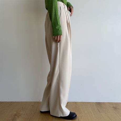 《予約販売》s/s tuck pants/3colors_np0754