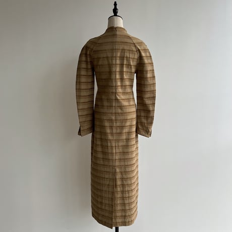 【nokcha original】jacquard lady dress/beige_nd0117