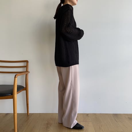 《予約販売》mannish low gauge knit/2colors_nt1615