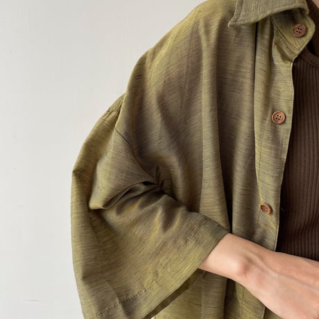 《予約販売》unisex material shirt/3colors_nt0960