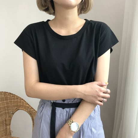 ✳︎予約販売✳︎フレンチスリーブT/2colors
