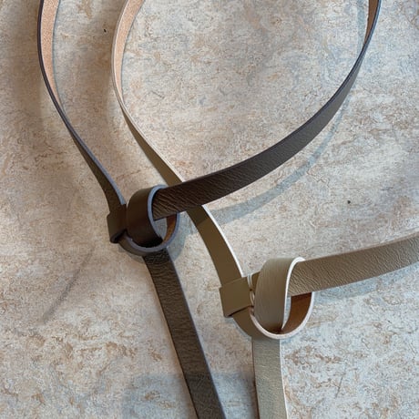 ✳︎予約販売✳︎real leather thin belt/2 colors belt_na0088