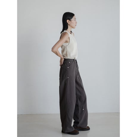 《予約販売》accent material tanktop/2colors_nt2367