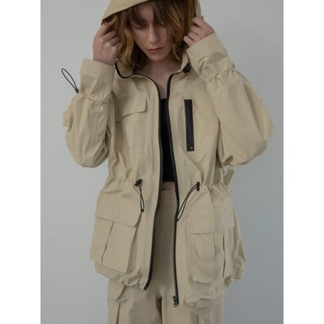 - AUTHENTIC series - tech jacket/vanilla_an0034