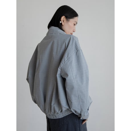 《予約販売》check over blouson/2colors_no0442