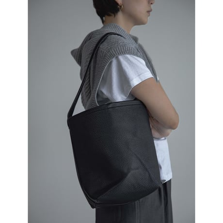 《予約販売》fake leather bucket bag/2colors_na0662
