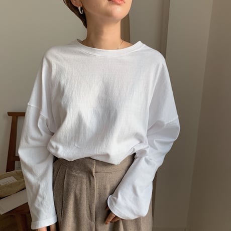 ✳︎予約販売✳︎drop shoulder tee/3colors_nt0176