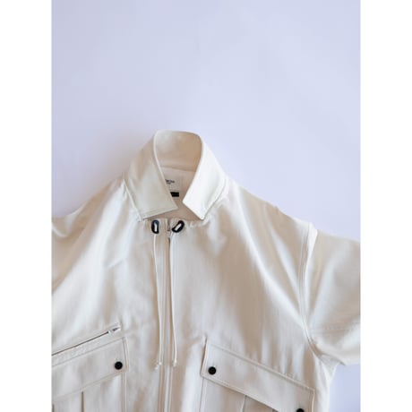 - AUTHENTIC series - urban over jacket/ivory(unisex)_an0003