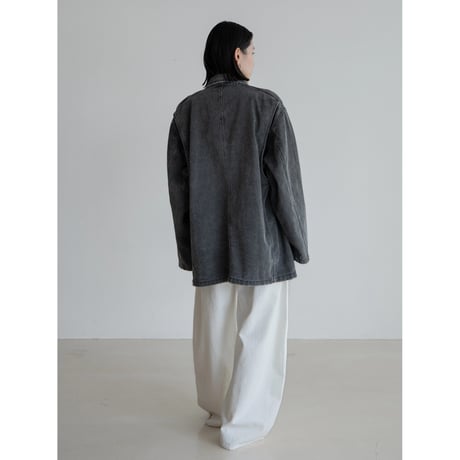 《予約販売》mannish denim jacket/2colors_no0457