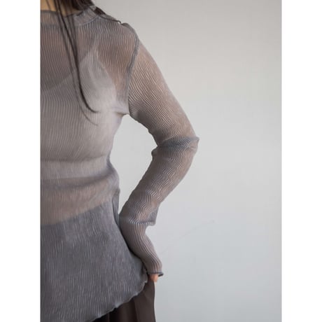 《予約販売》rincl sheer hem tops/2colors_nt2007