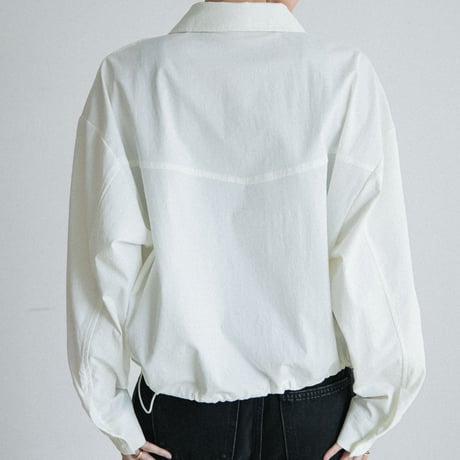 《予約販売》sheer 2way shirt jacket/2colors_no0528