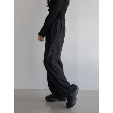 《予約販売》pattern jacquard pants/2colors_np0969