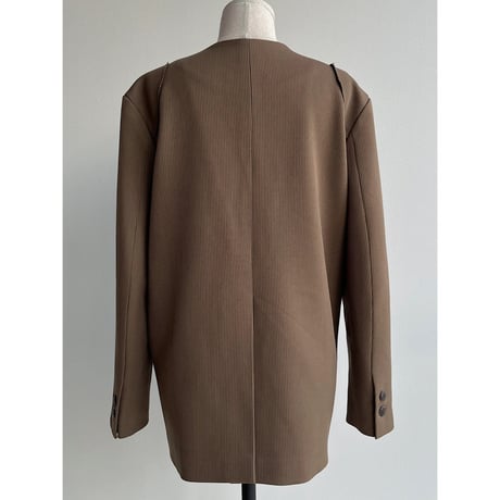 【nokcha original】accent zip jacket/2colors_no0363